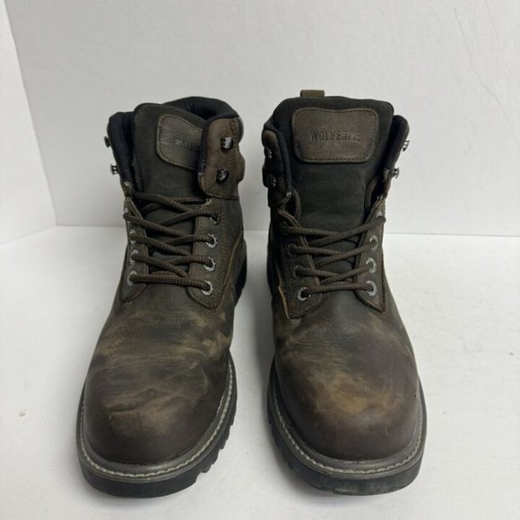 Wolverine Mens FloorHand Waterproof Steel Toe Waterproof Boot Brown Size 10 M main image 6